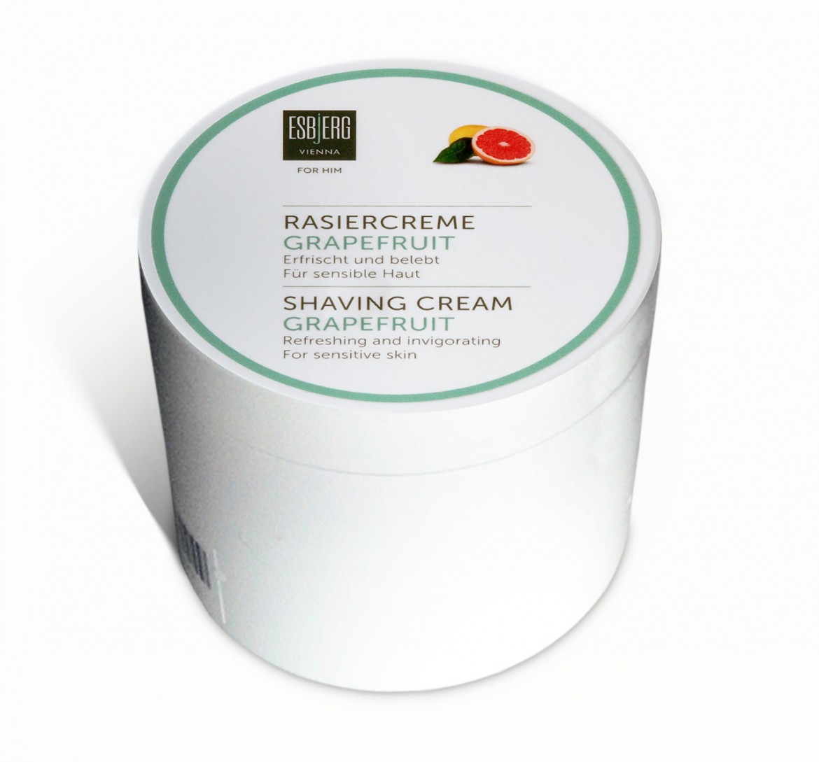 Opakowanie kremu do golenia Esbjerg Vienna Rasiercreme Grapefruit
