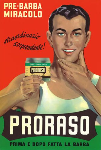 Reklama kosmetyków Proraso