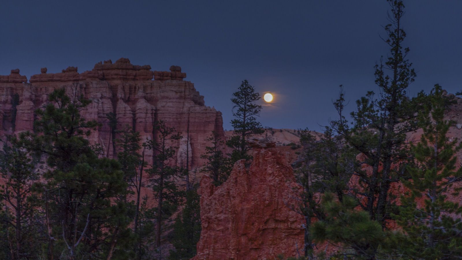 Park Narodowy Bryce (Bryce National Park) - Full Moon Night Walk