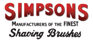 Simpsons Shaving Brushes Logo