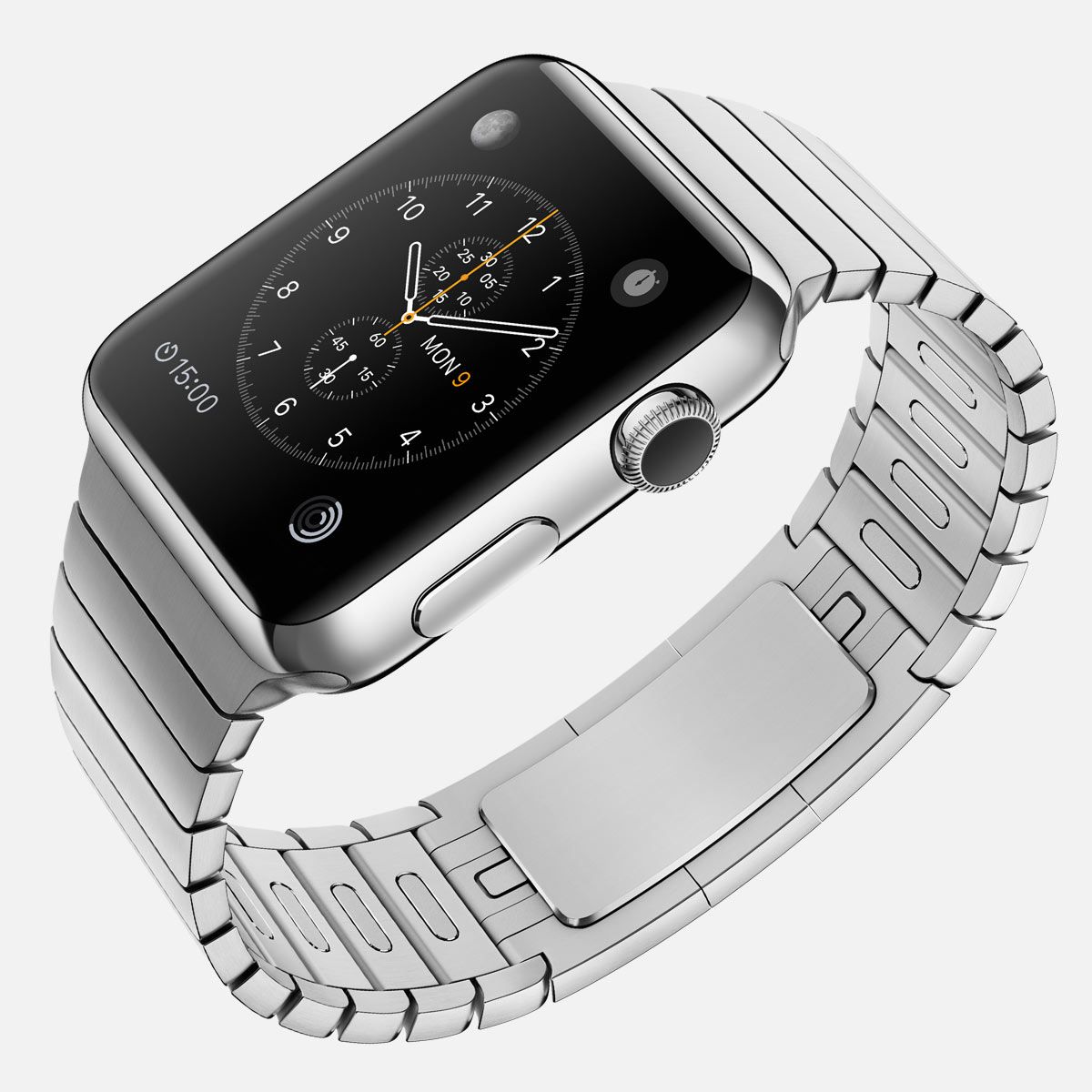 Apple Watch w kopercie stalowej (zdjęcie Apple)