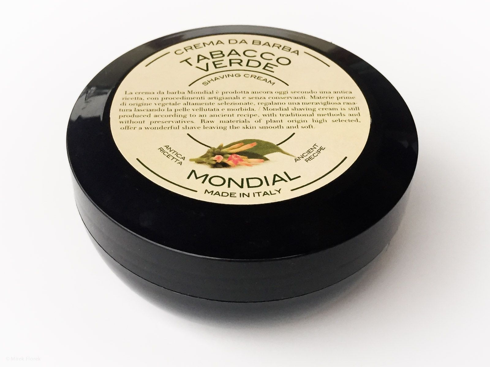 Krem do golenia Mondial Crema da Barba Tabacco Verde (Shaving Cream)