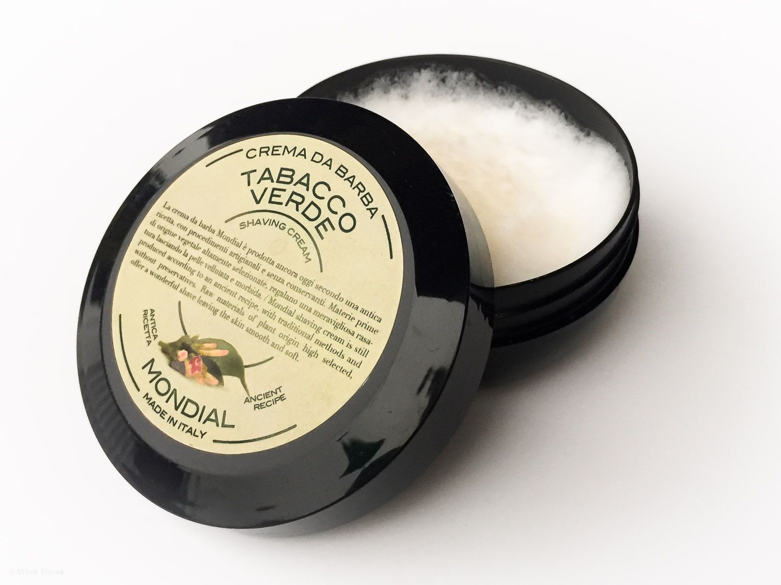 Krem do golenia Mondial Crema da Barba Tabacco Verde (Shaving Cream)