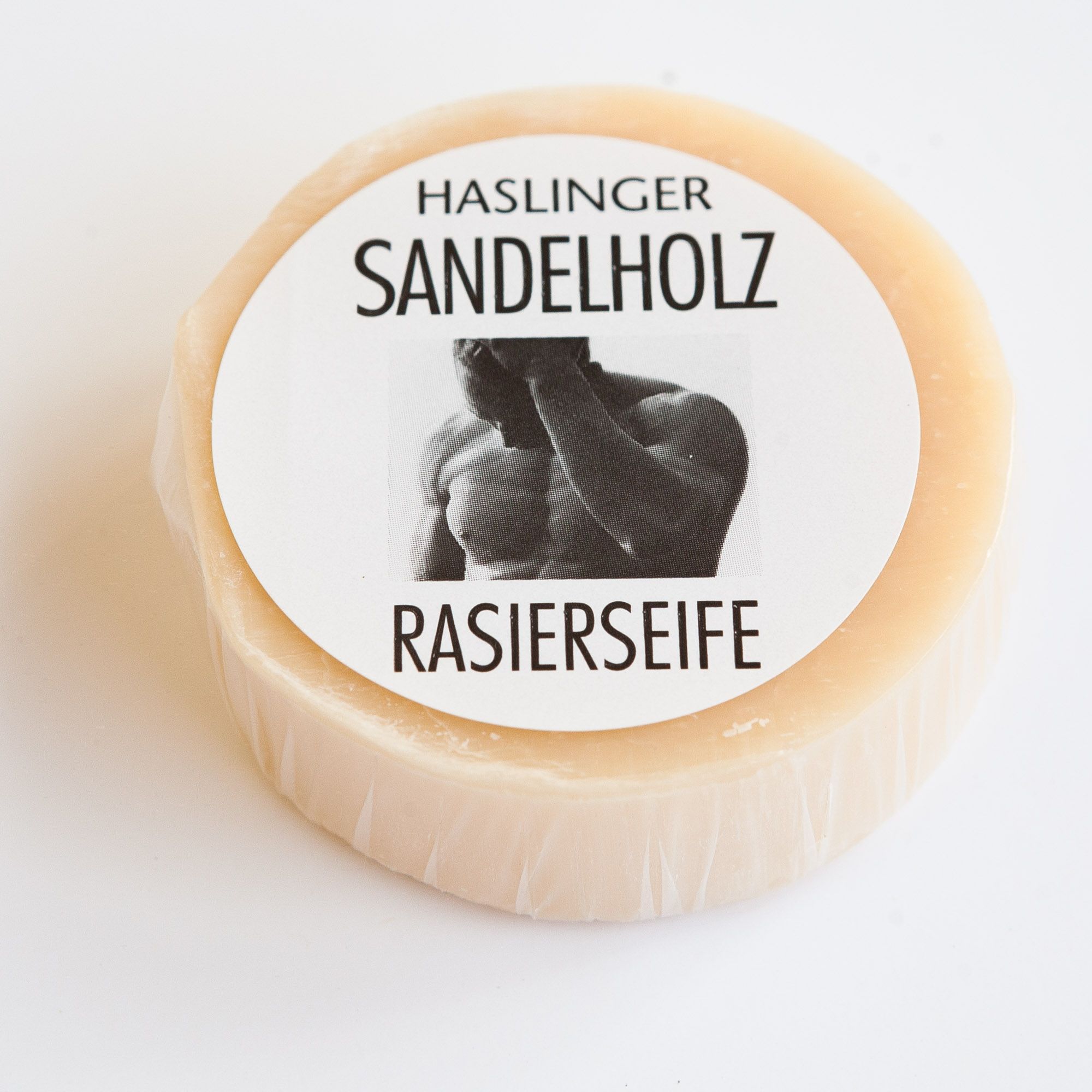 Krążek mydła do golenia Haslinger Sandelholz Spa