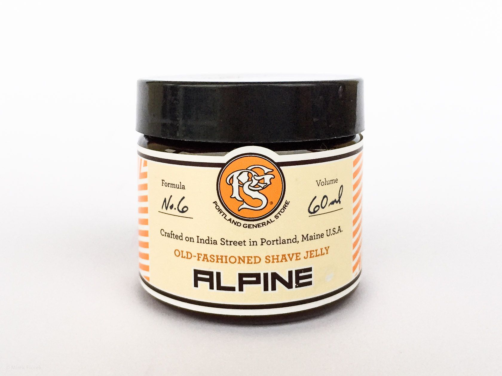 Opakowanie żelu do golenia Portland General Store Alpine Shave Jelly