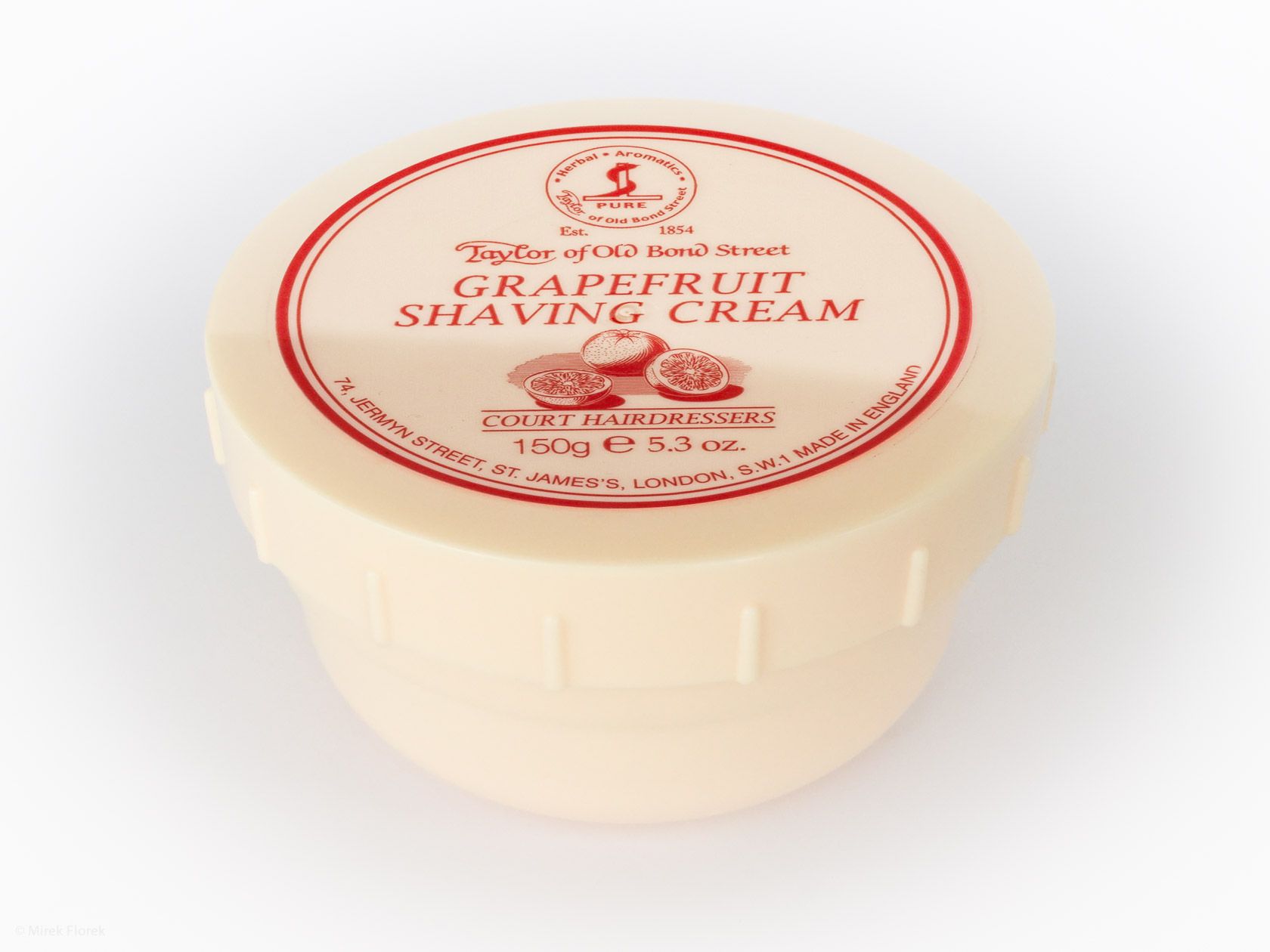 Opakowanie kremu do golenia Taylor of Old Bond Street Grapefruit Shaving Cream