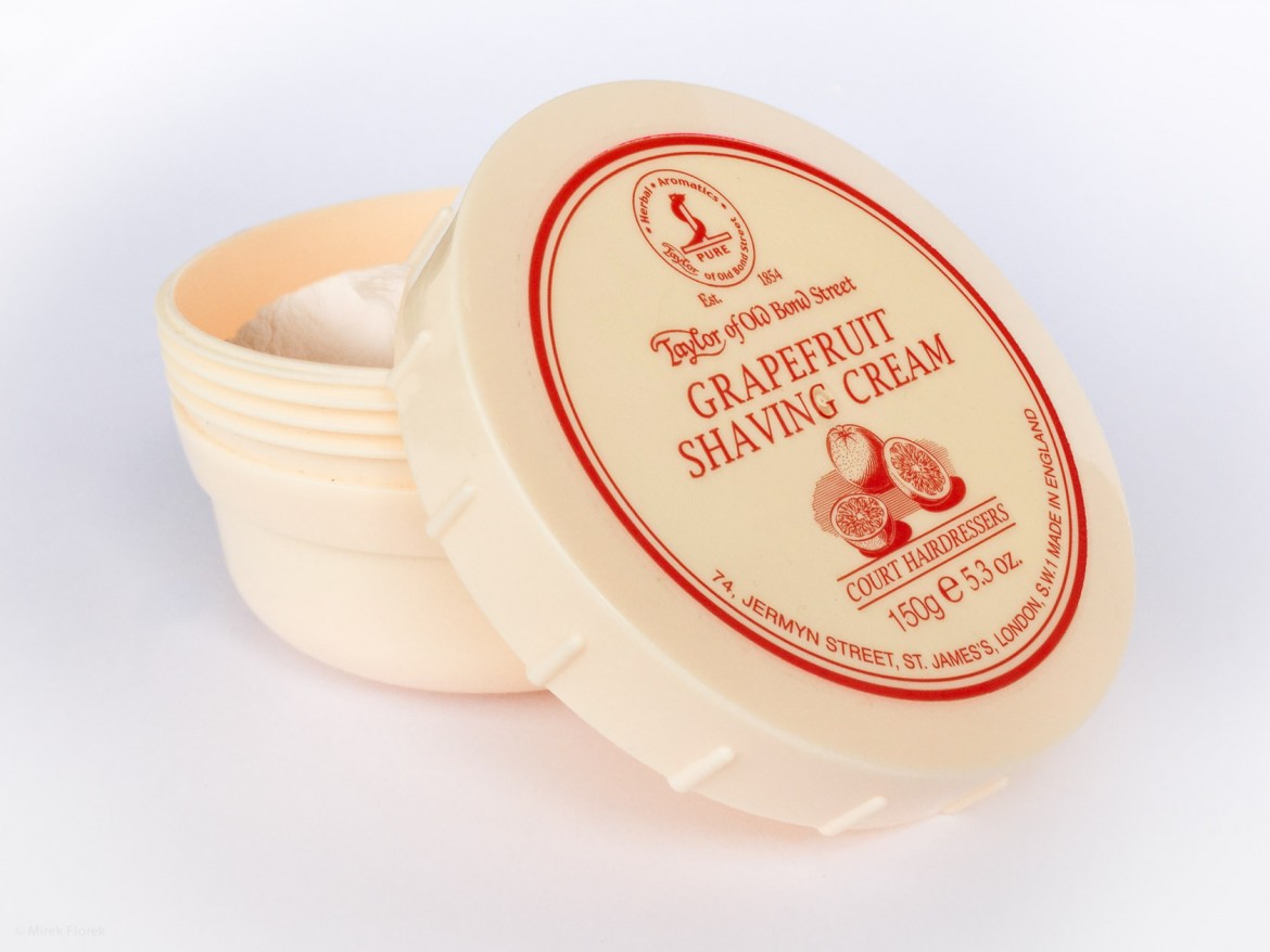 Krem do golenia Taylor of Old Bond Street Grapefruit Shaving Cream