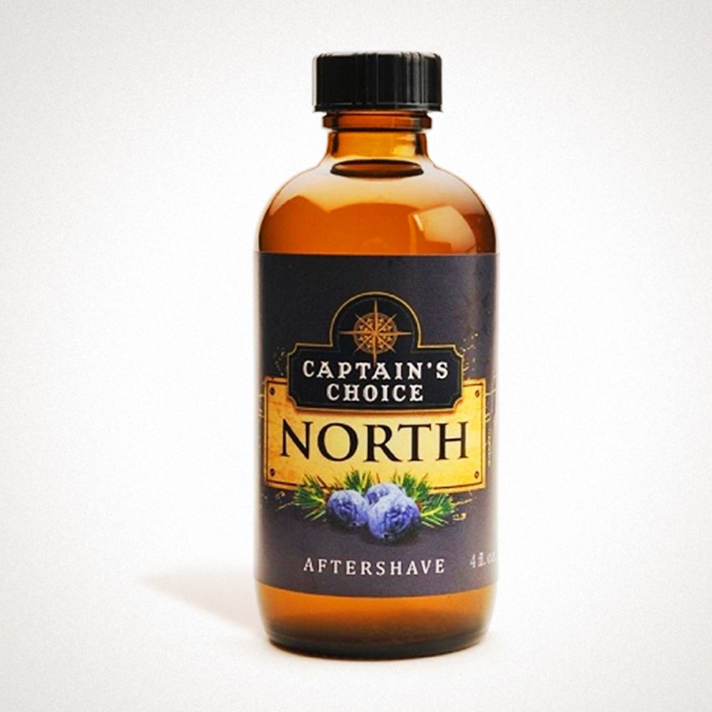 Butelka wody po goleniu Captain's Choice North
