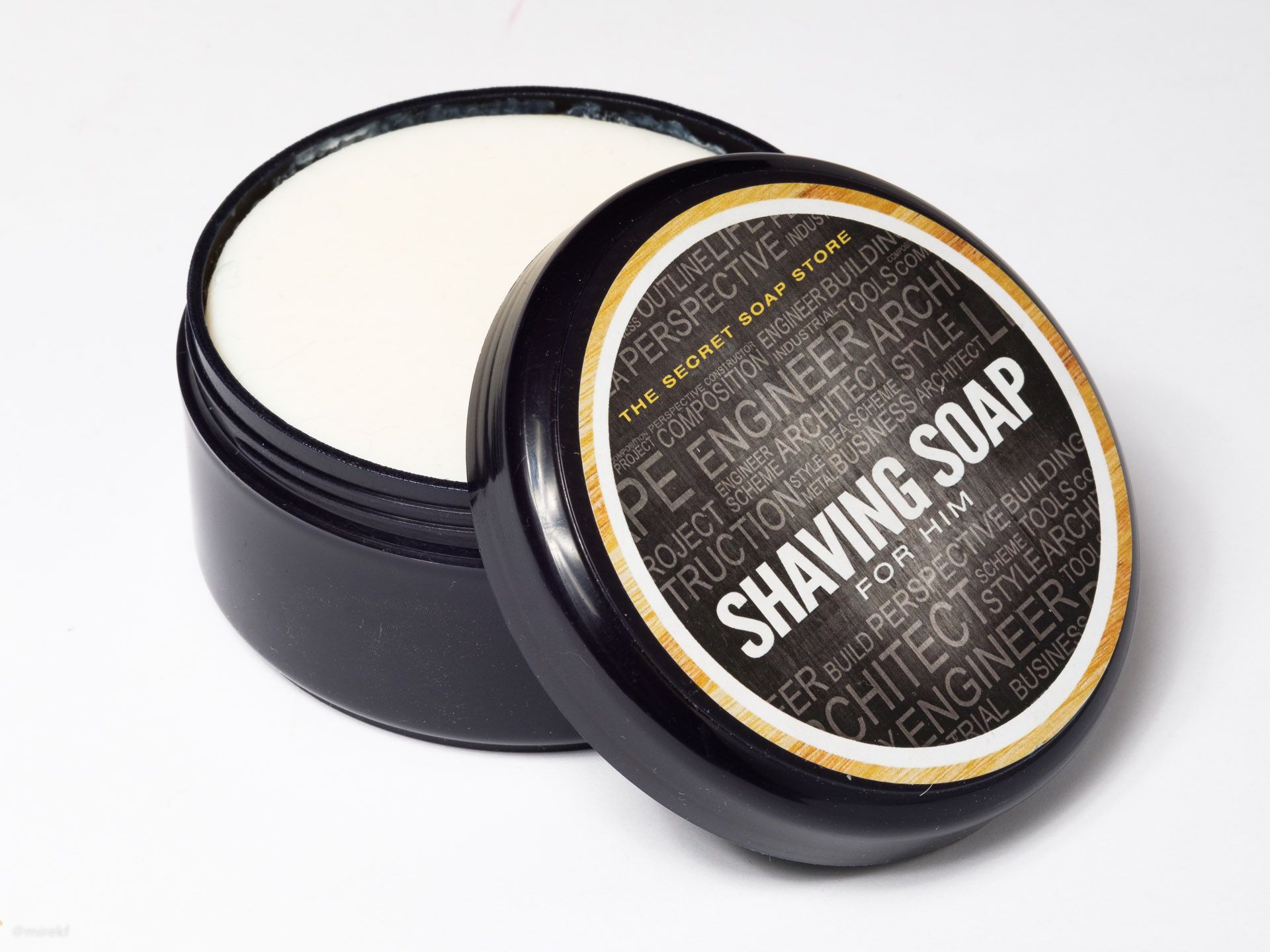 Konsystencja mydła do golenia Scandia The Secret Shop Shaving Soap