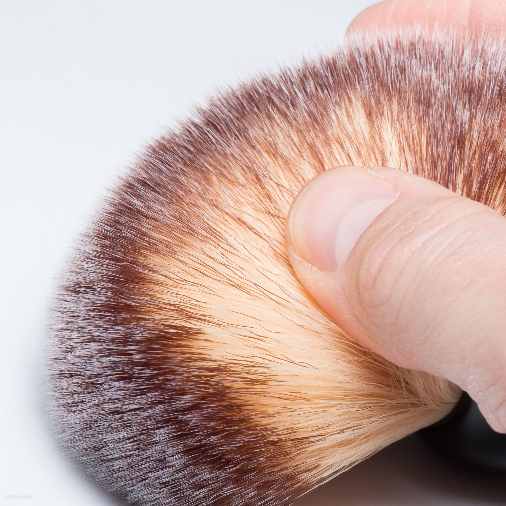 Włosie pędzla Maggard Razors 24mm Synthetic Shaving Brush, Black Handle