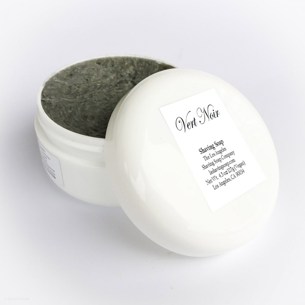 Opakowanie mydła do golenia Los Angeles Vert Noir Shaving Soap