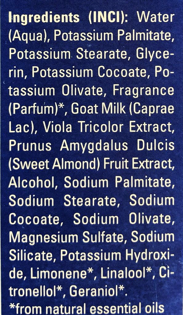 Skład kremu do golenia Weleda Rasiercreme (INCI ingredients)