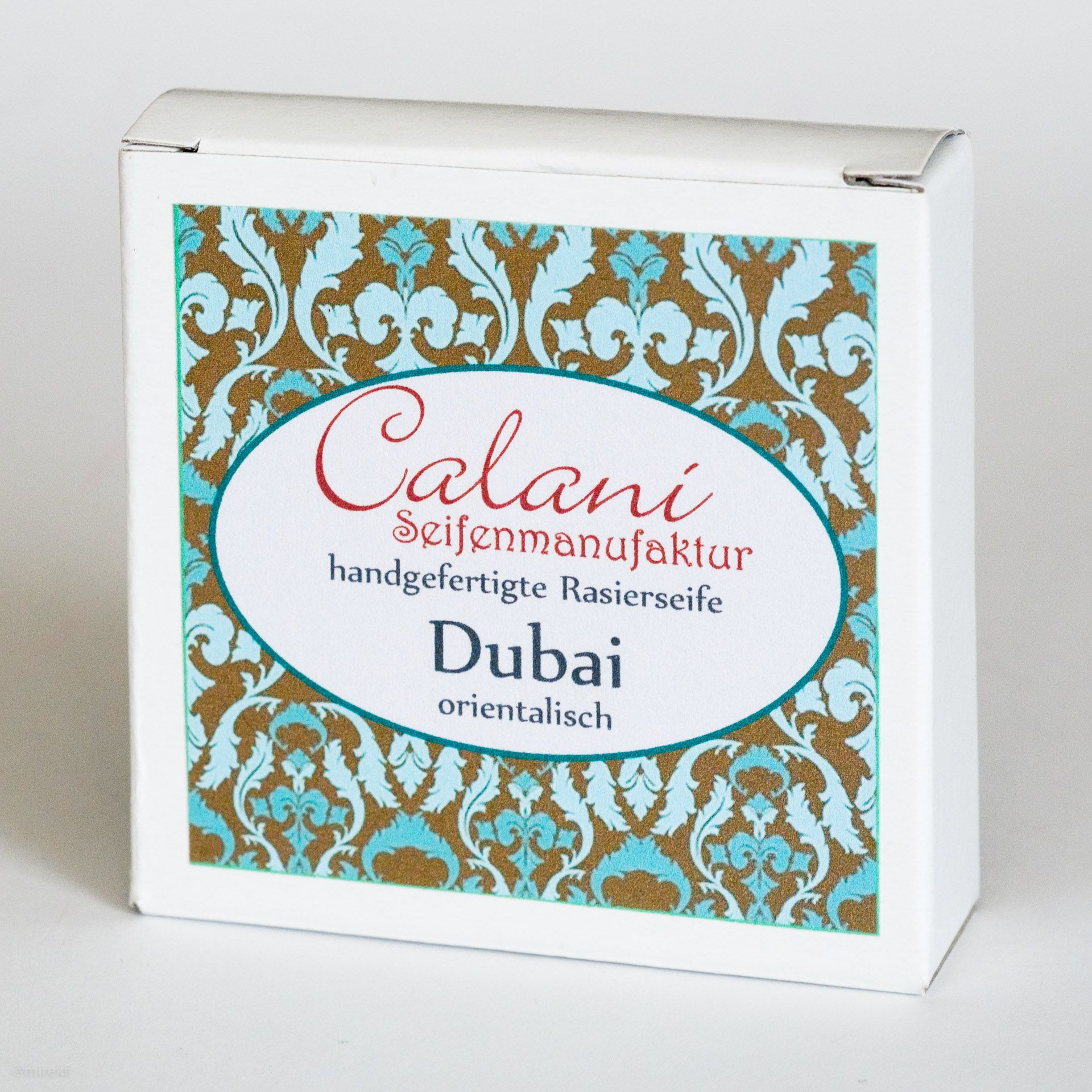 Opakowanie mydła do golenia Calani Dubai Rasierseife