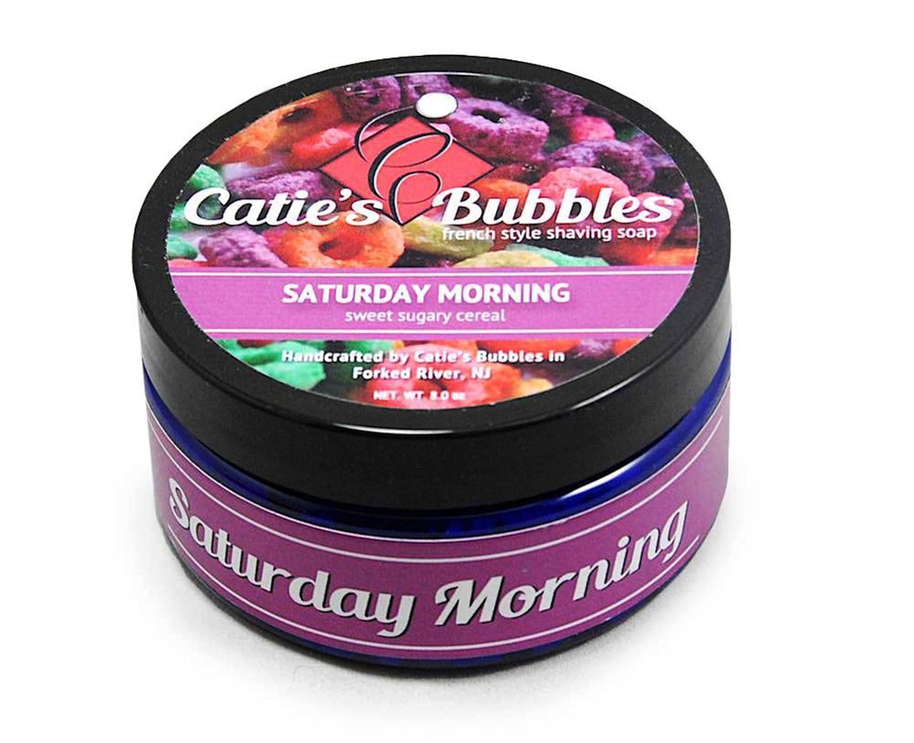 Opakowanie mydła do golenia Catie’s Bubbles Saturday Morning Shaving Soap